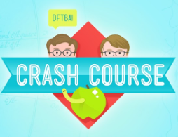 Click to open the CrashCourse YouTube channel.