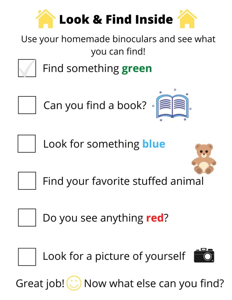 A Little Something: DIY Binoculars Craft - Wayland Free Public Library