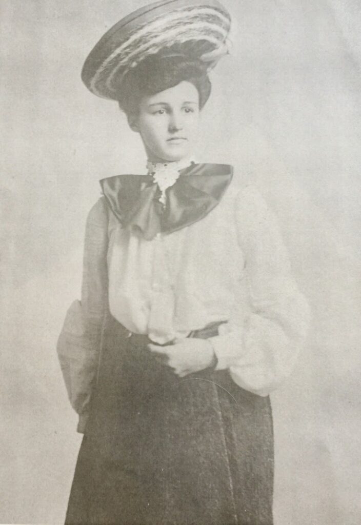 Marie Levitre, a shoe worker. Courtesy Wayland Historical Society