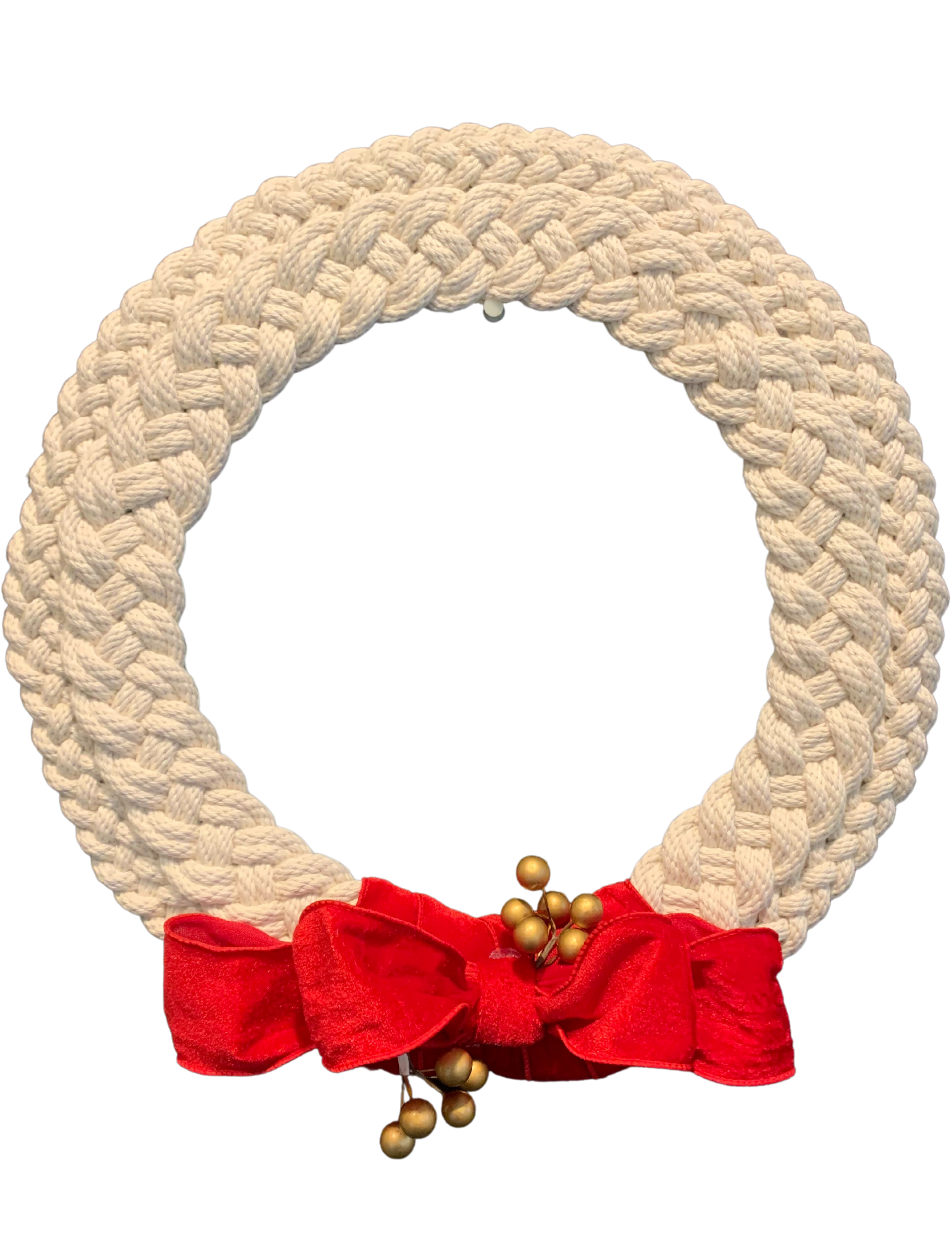 Craft: Braided Nautical Rope Wreath - Wayland Free Public Library