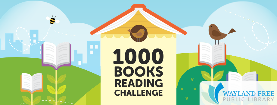 1000 Books Reading Challenge banner
