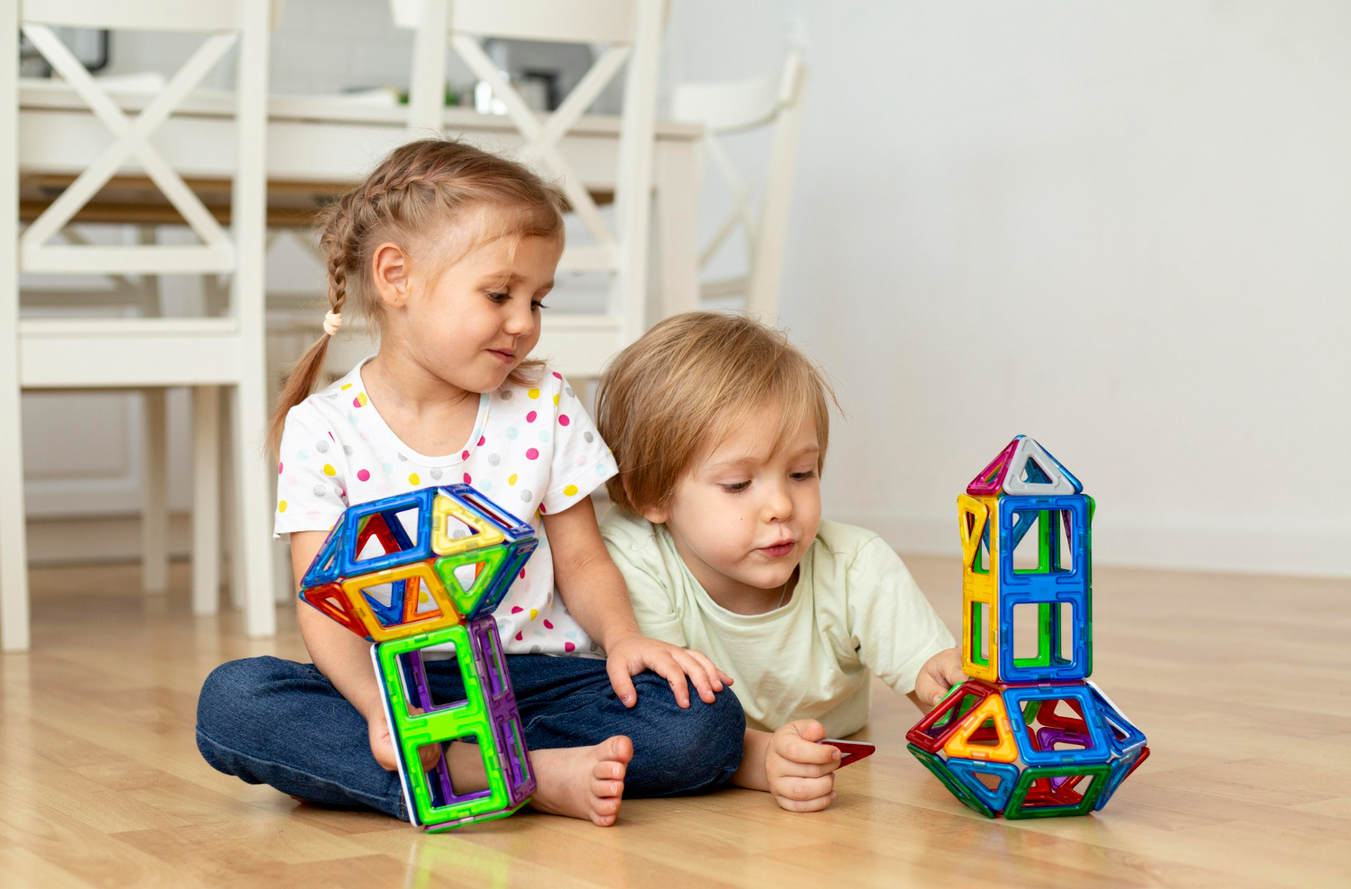 Image of children playing with toys together