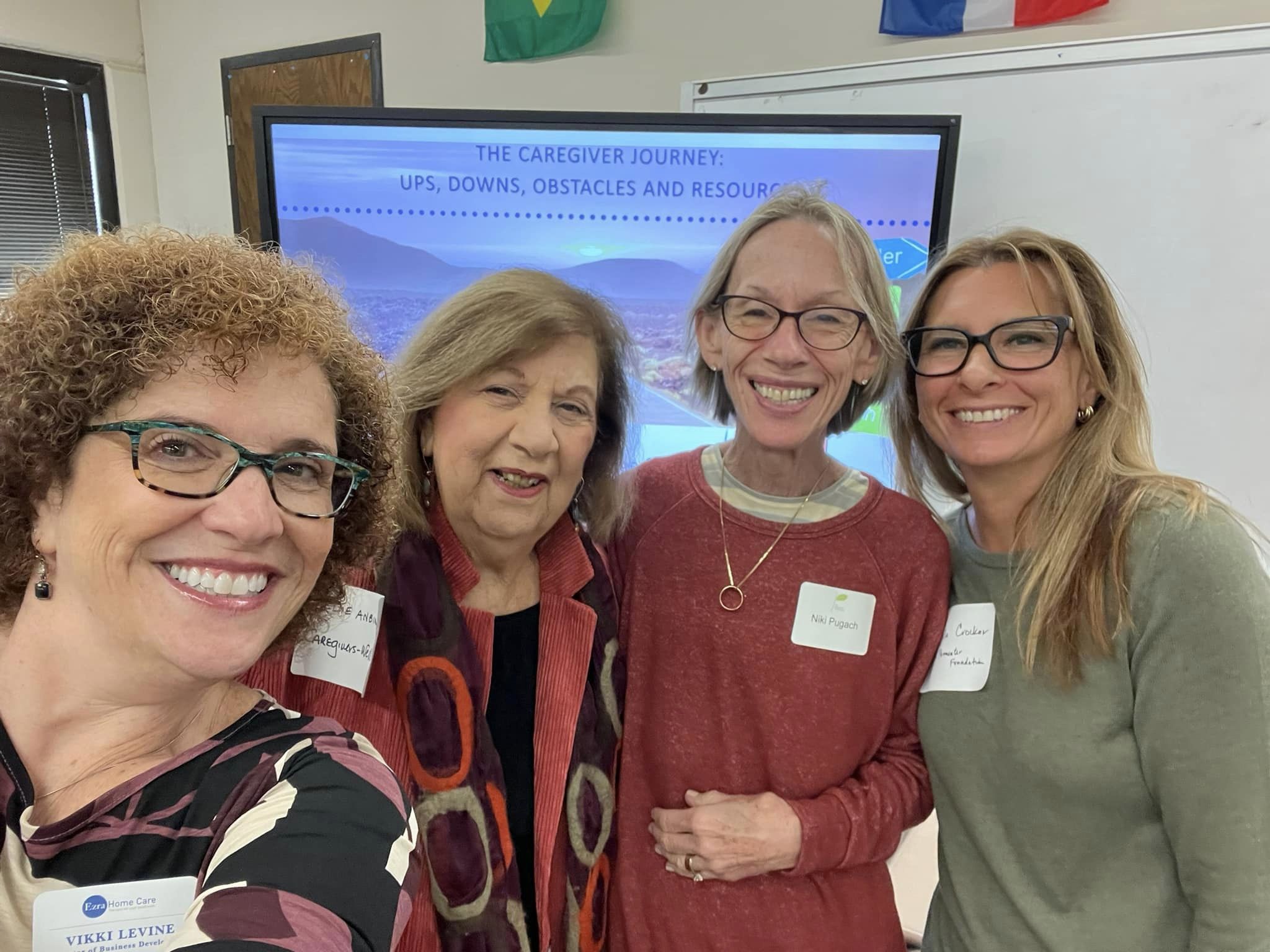 Vikki Levine, Ellie Ainbender, Niki Pugach and Angela Crocker