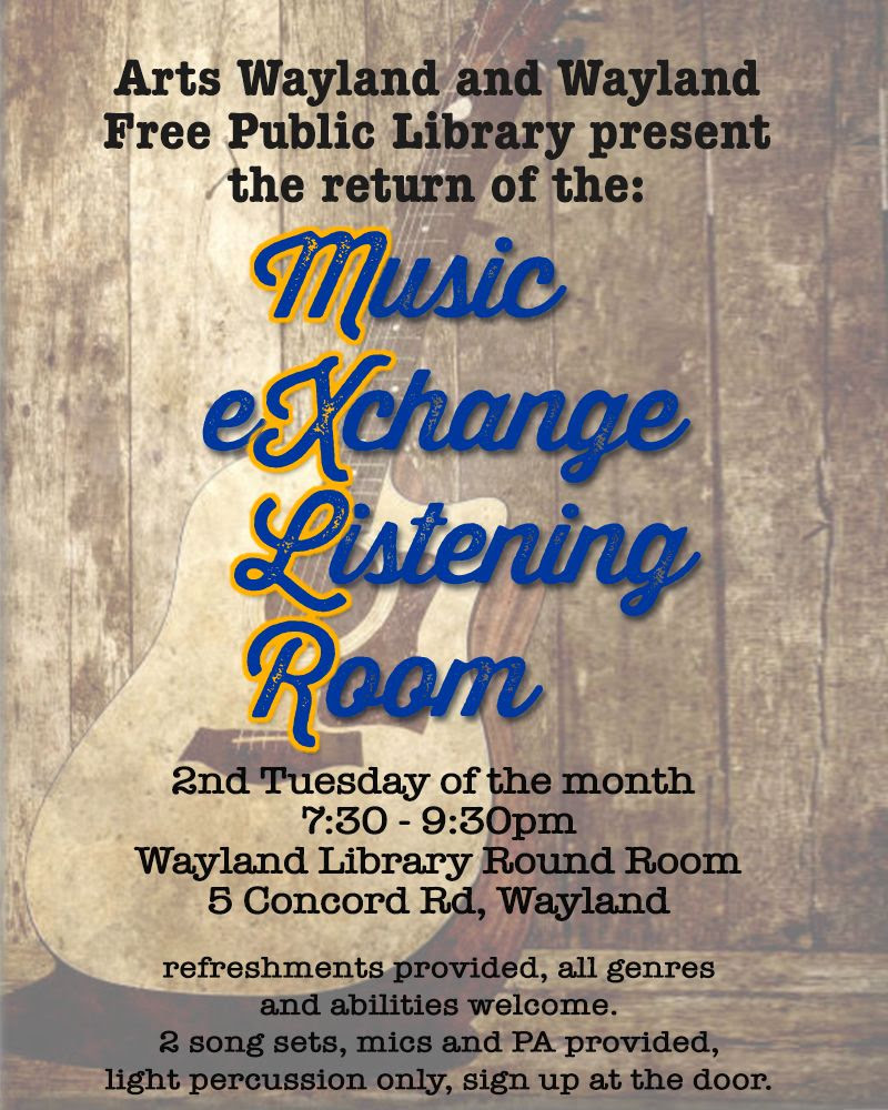 Music Exchange Listening Room Flyer